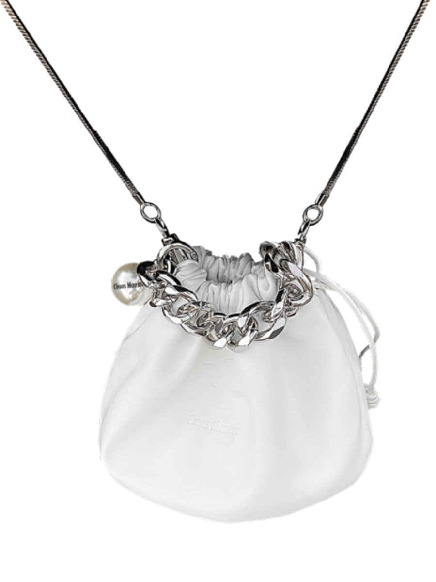 Drawstring Chain Shoulder Bag 8930