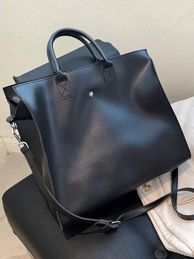 PU leather 2-way tote bag HL3881