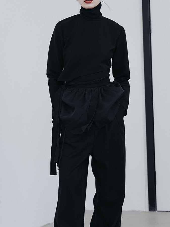 Slim Fit Turtleneck Shirt HL3978