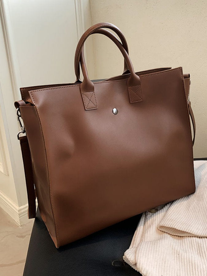 PU leather 2-way tote bag HL3881