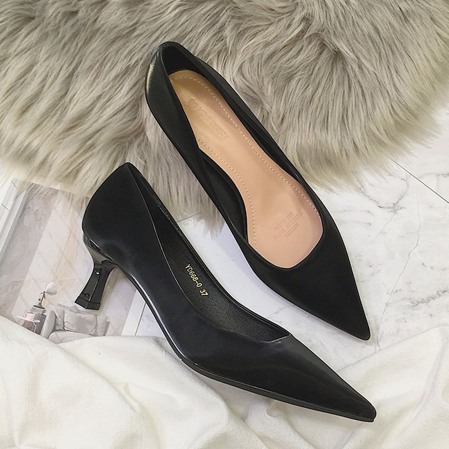 Pointed Toe Plain Pumps 5292