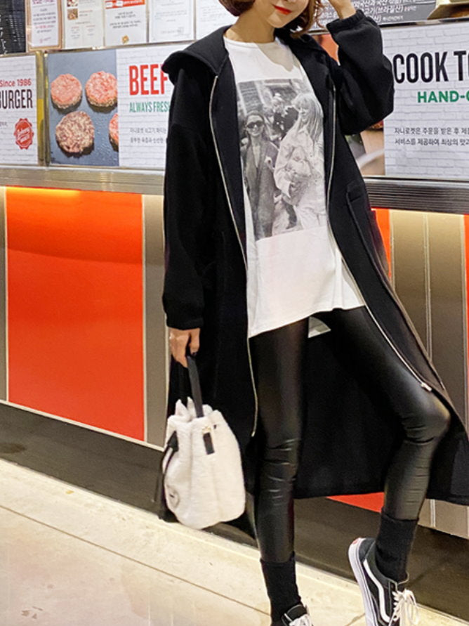 Long parka coat 9433
