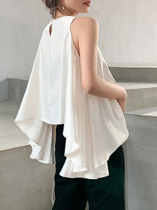 Side Draped Sleeveless_9210