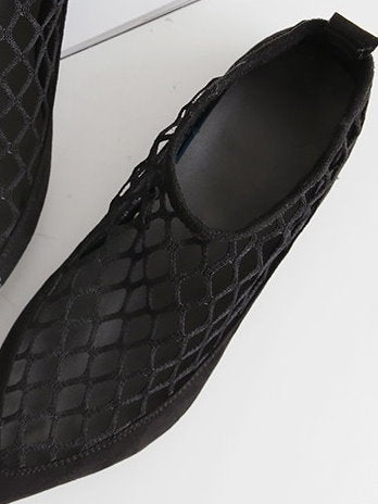 Mesh upper flat shoes_9062