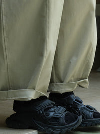 Wide Tuck Lantern Pants HL3838