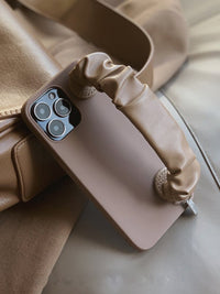 Leather Style Band iPhone Cover_HL3731