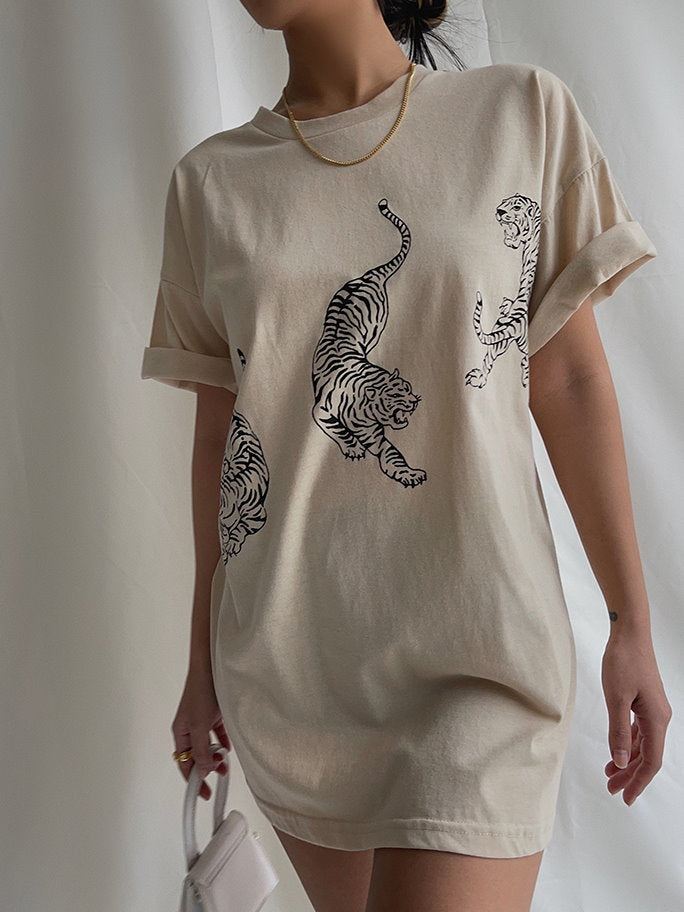 Tiger graphic T-shirt 9163
