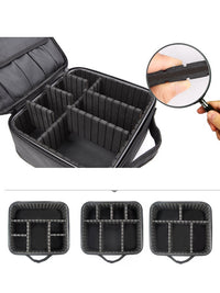 Partition Large Capacity Professional Makeup Box HL3827