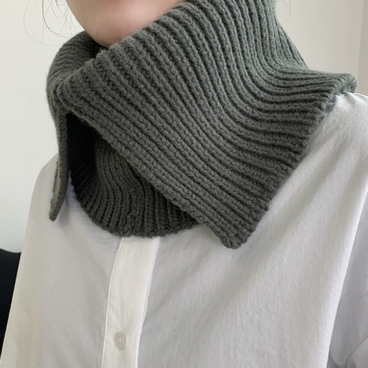 High Neck Type Knit Neck Warmer 5613