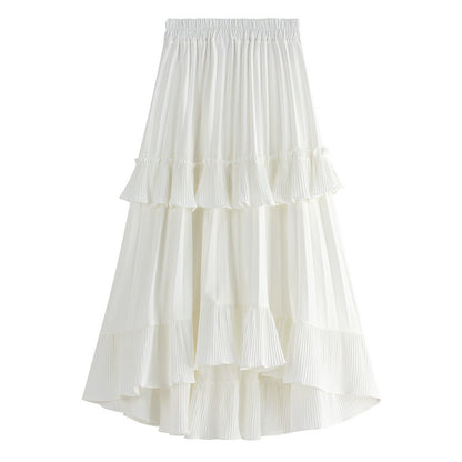 Asymmetrical Frilled Ballock Skirt 5278