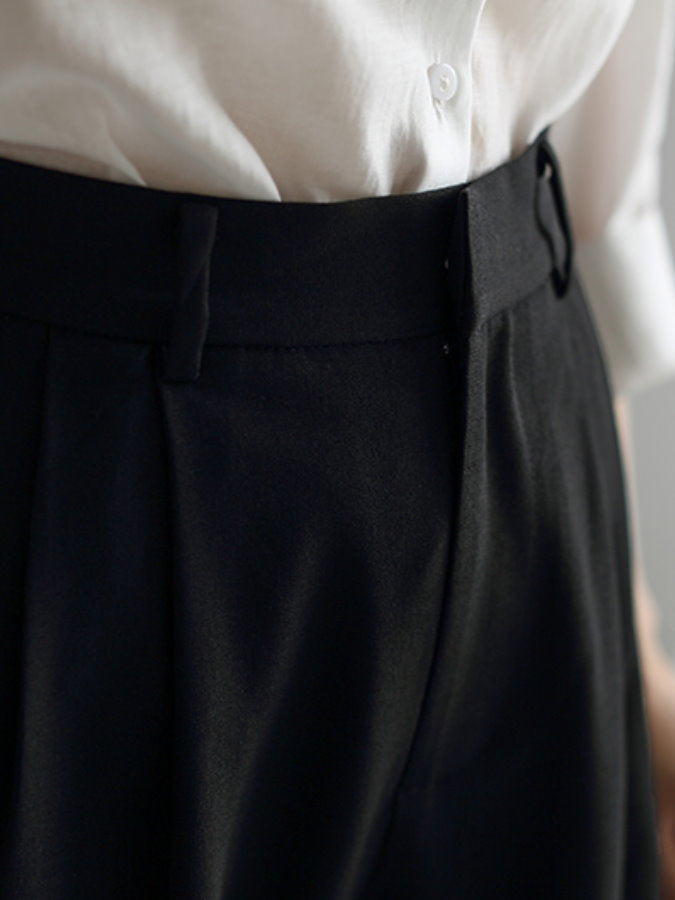 Waist Tuck Tapered Pants HL3597
