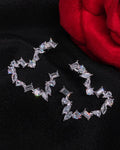 Zircon Heart Earrings Pendant Head HL9777