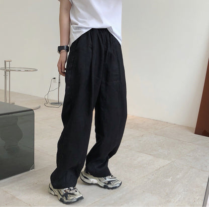 Casual linen lazy pants 5729
