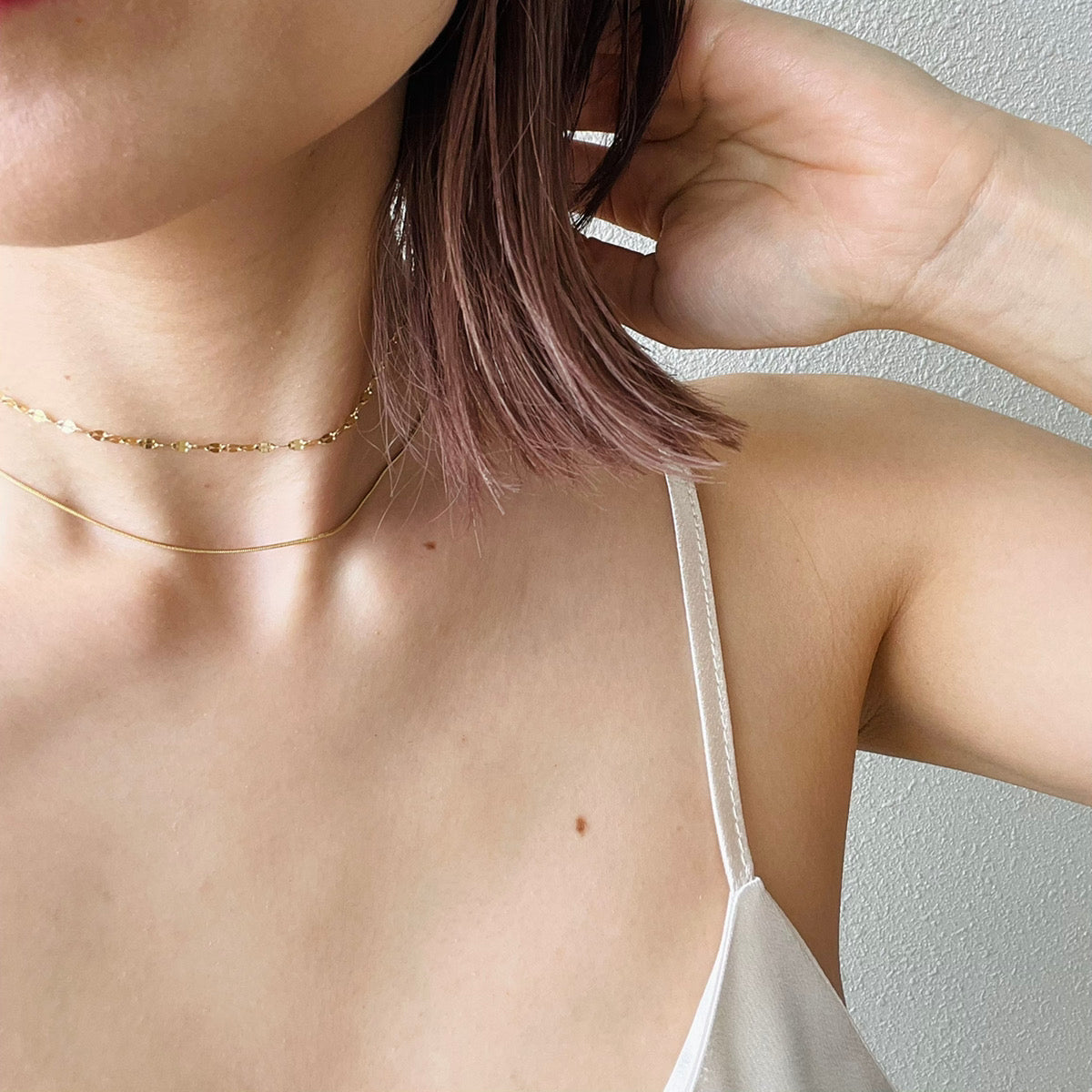 Petal Chain Skin Necklace_LCHK/N0001