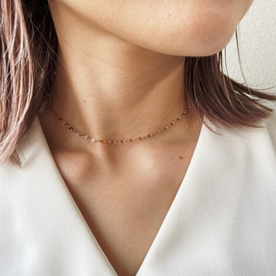 Petal Chain Skin Necklace_LCHK/N0001