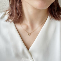 Horseshoe skin necklace N0002