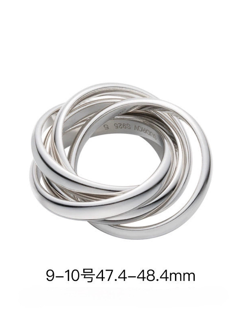Silver index finger ring_BDHL5138 - HELROUS