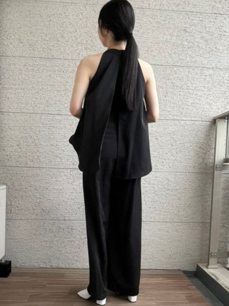 Back slit jumpsuit_9238