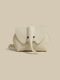 Leather] Elephant Key Chain Mini Pouch HL3301 - HELROUS