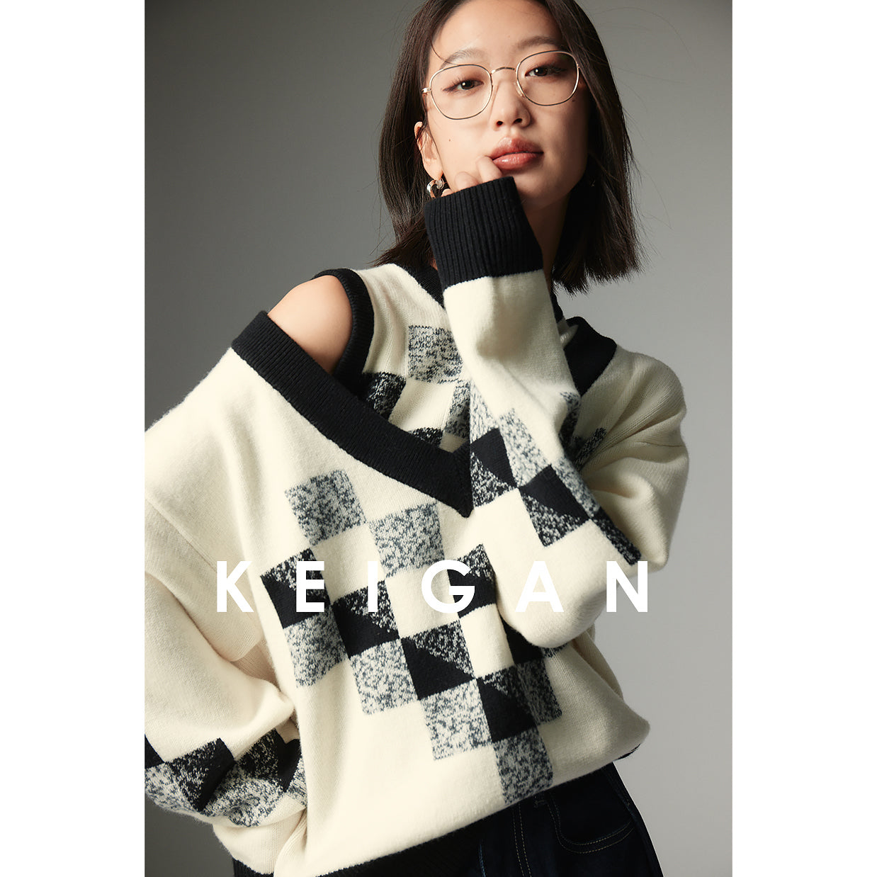Australian Merino Wool Knitted Vest and Pullover_N80494