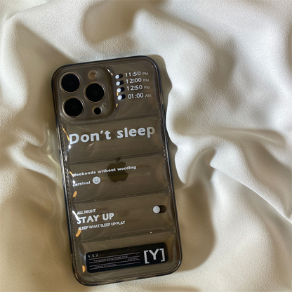 Good Morning Alarm iPhone Case HL3324