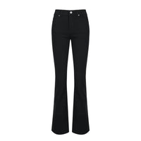 Black flared jeans_DI100157