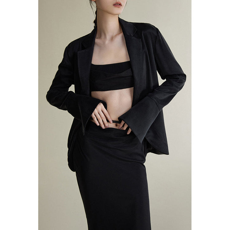 Slim mid-length  jacket_N80355