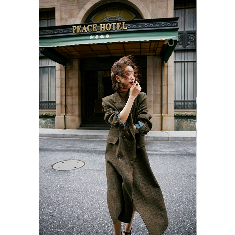 Vintage striped coat_BDHL5215