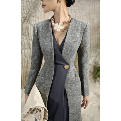 niche high-end long woolen coat_N80001