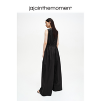 Pleated Wide Leg Jumpsuit_DI100207 - HELROUS