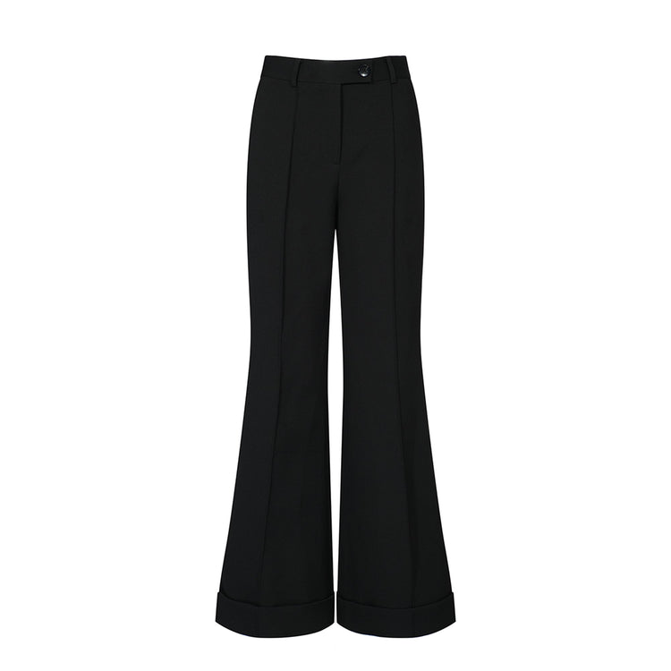 Classic waistband flared pants_DI100149