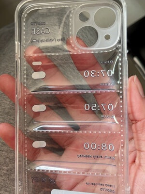 Clear Like Down Alarm iPhone Case_HL3699