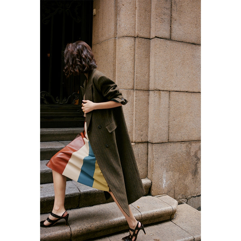 Vintage Multi color Skirt_BDHL5231