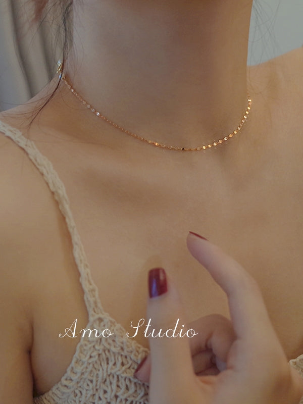 Petal Chain Skin Necklace_LCHK/N0001