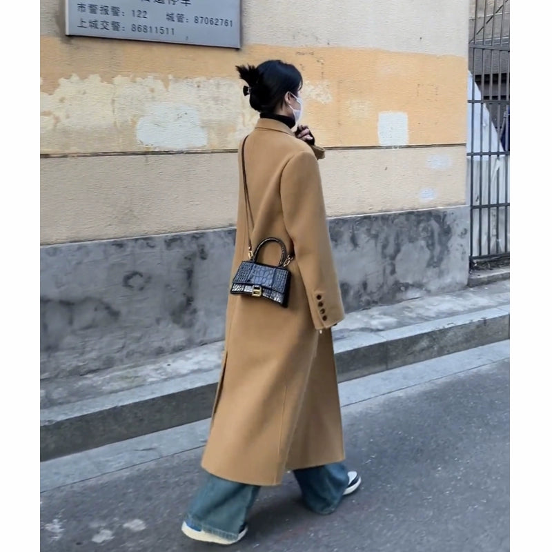 厚花呢中長外套_BDHL5363