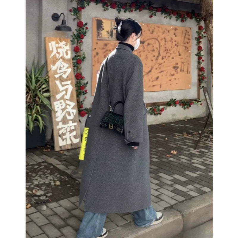 厚花呢中長外套_BDHL5363