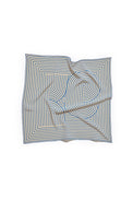 Abstract line double-sided silk scarf_N80506 - HELROUS