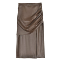 High Waist PU Leather Skirt_DI100299