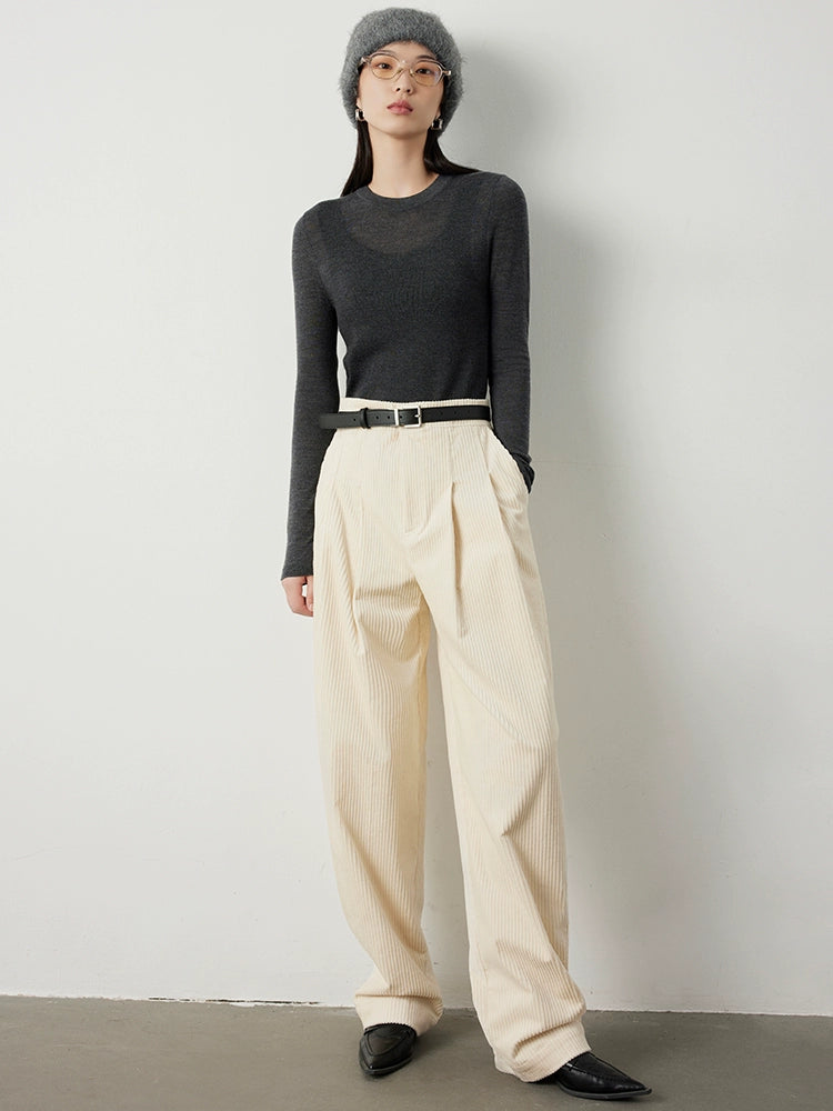 Two-piece knitted top_BDHL5287