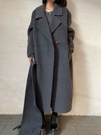 Double-sided Scarf Coat_BDHL5329