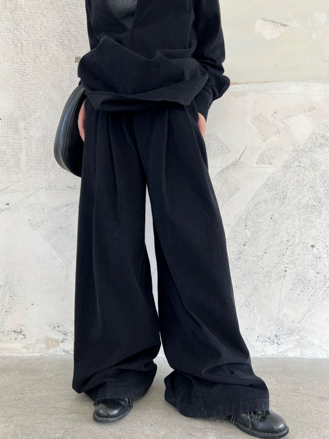 Retro Corduroy Wide Leg Pants_BDHL5309