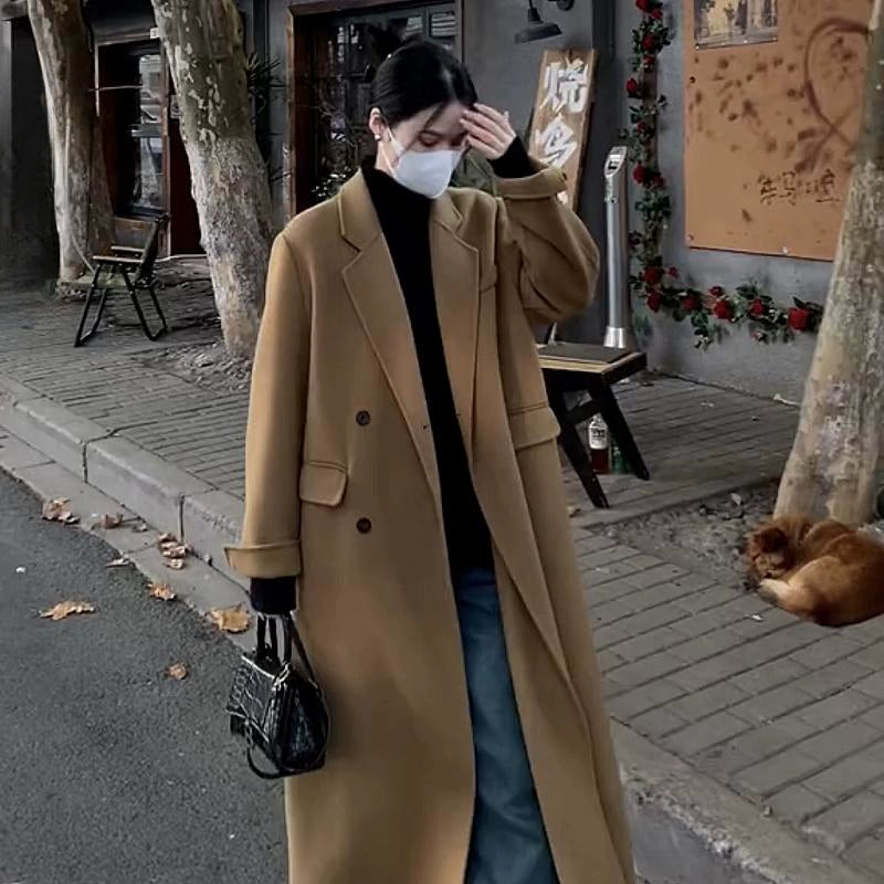 厚花呢中長外套_BDHL5363