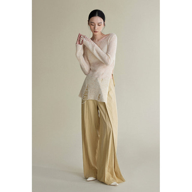 Loose casual wide-leg pants_N80335 - HELROUS