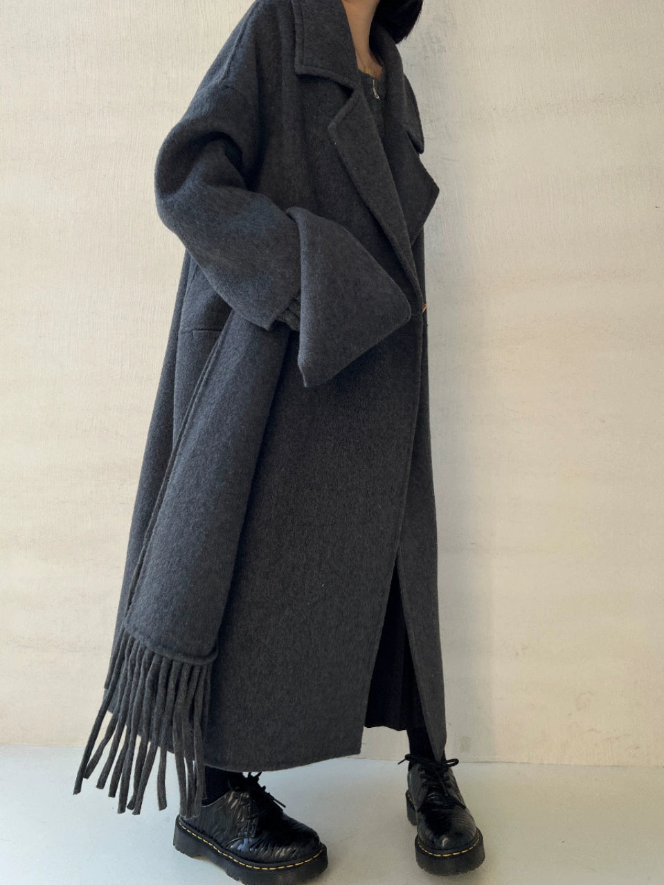 Double-sided Scarf Coat_BDHL5329