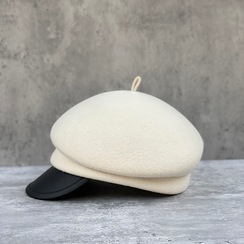 Bicolor Wool Casket HL3325