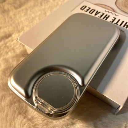 Circle Mirror Silver iPhone Case HL3315