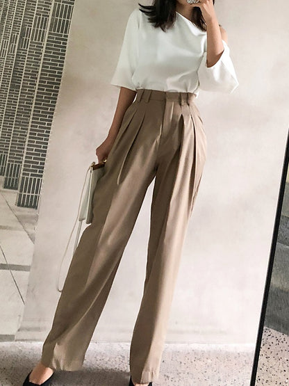 Two Tuck Tapered Pants LCHK/9249