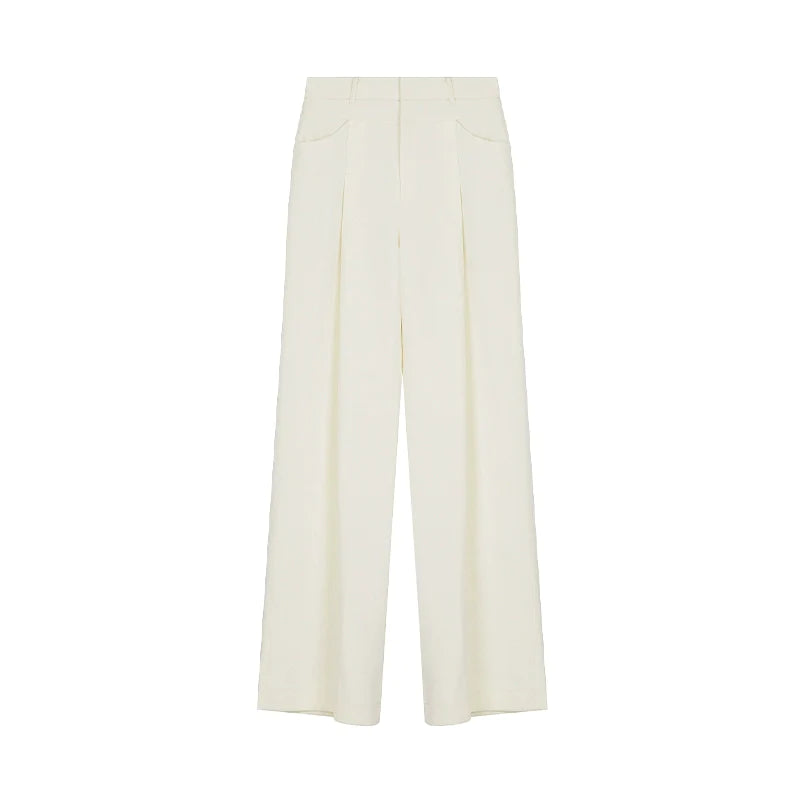 White Retro Jacket Vest and Pants_DI100324