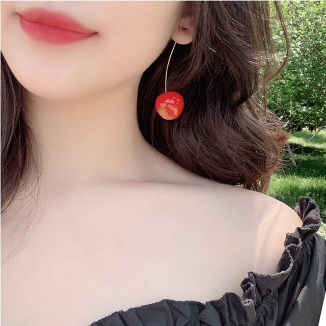 Cherry earrings 5759