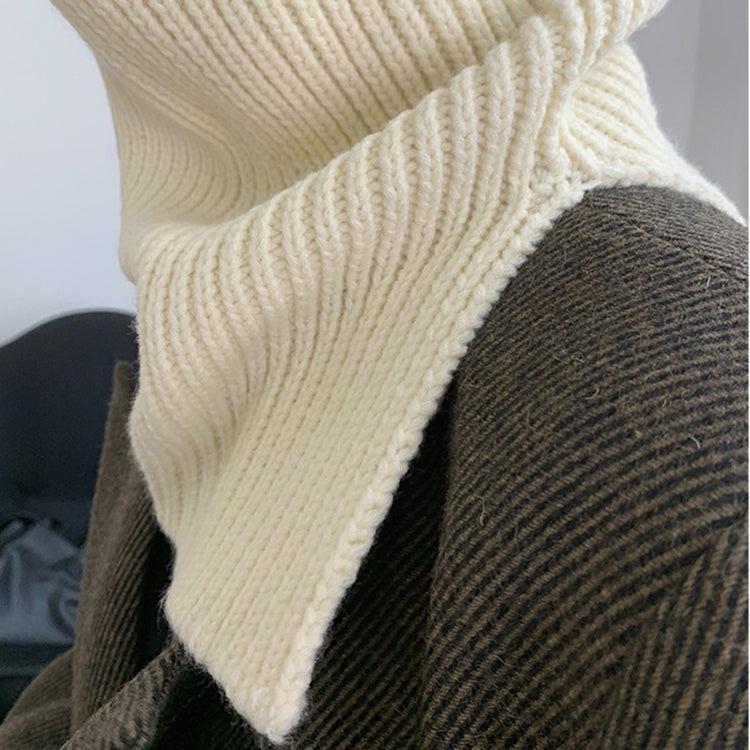 High Neck Type Knit Neck Warmer 5613